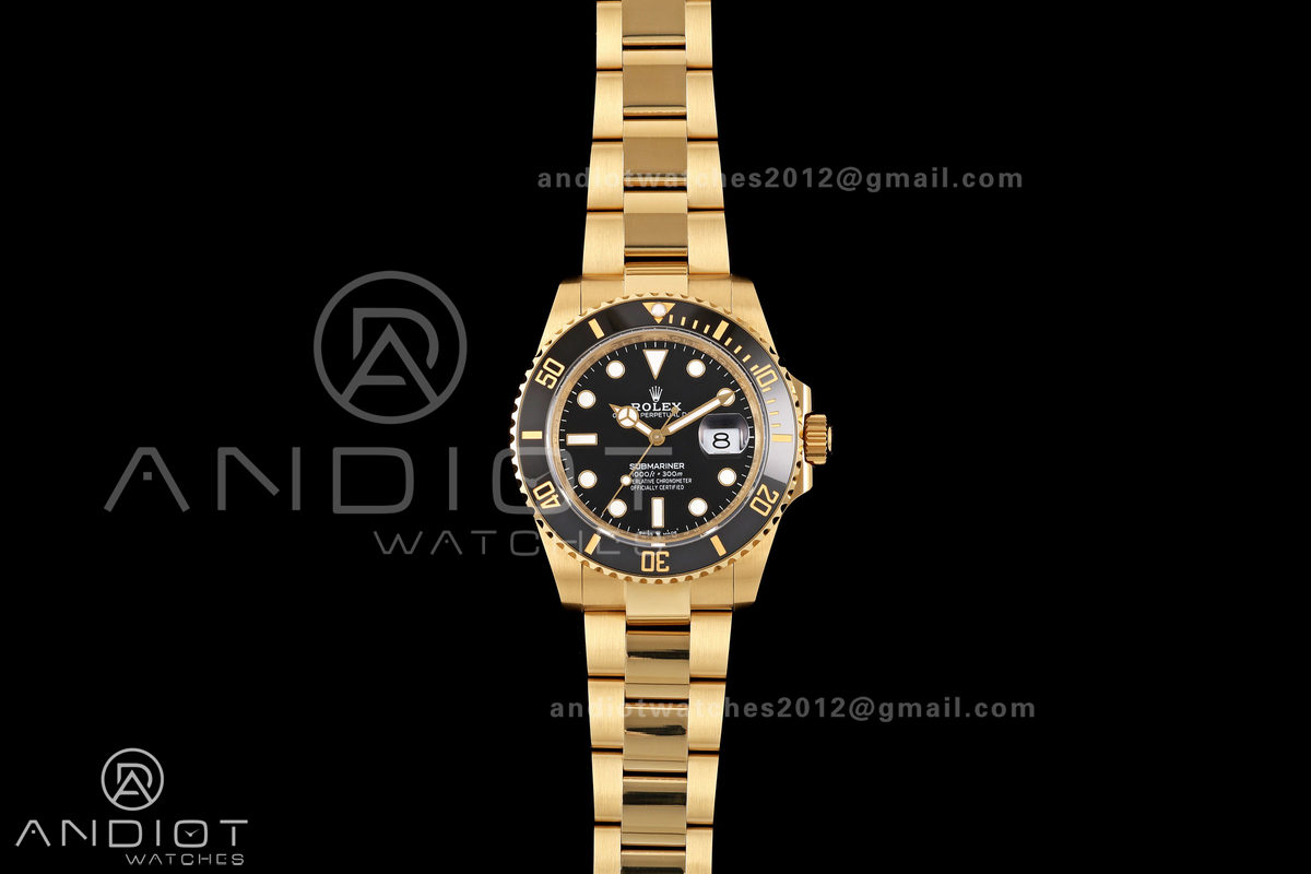 Submariner 41mm 126618 LN Black Ceramic 904L Steel QF 1:1 Best Edition JH3235 Free Sprung